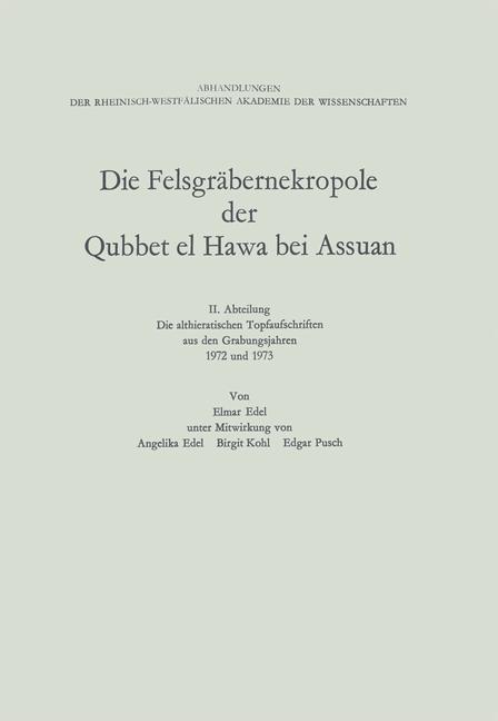 Die Felsgräbernekropole der Qubbet el Hawa bei Assuan