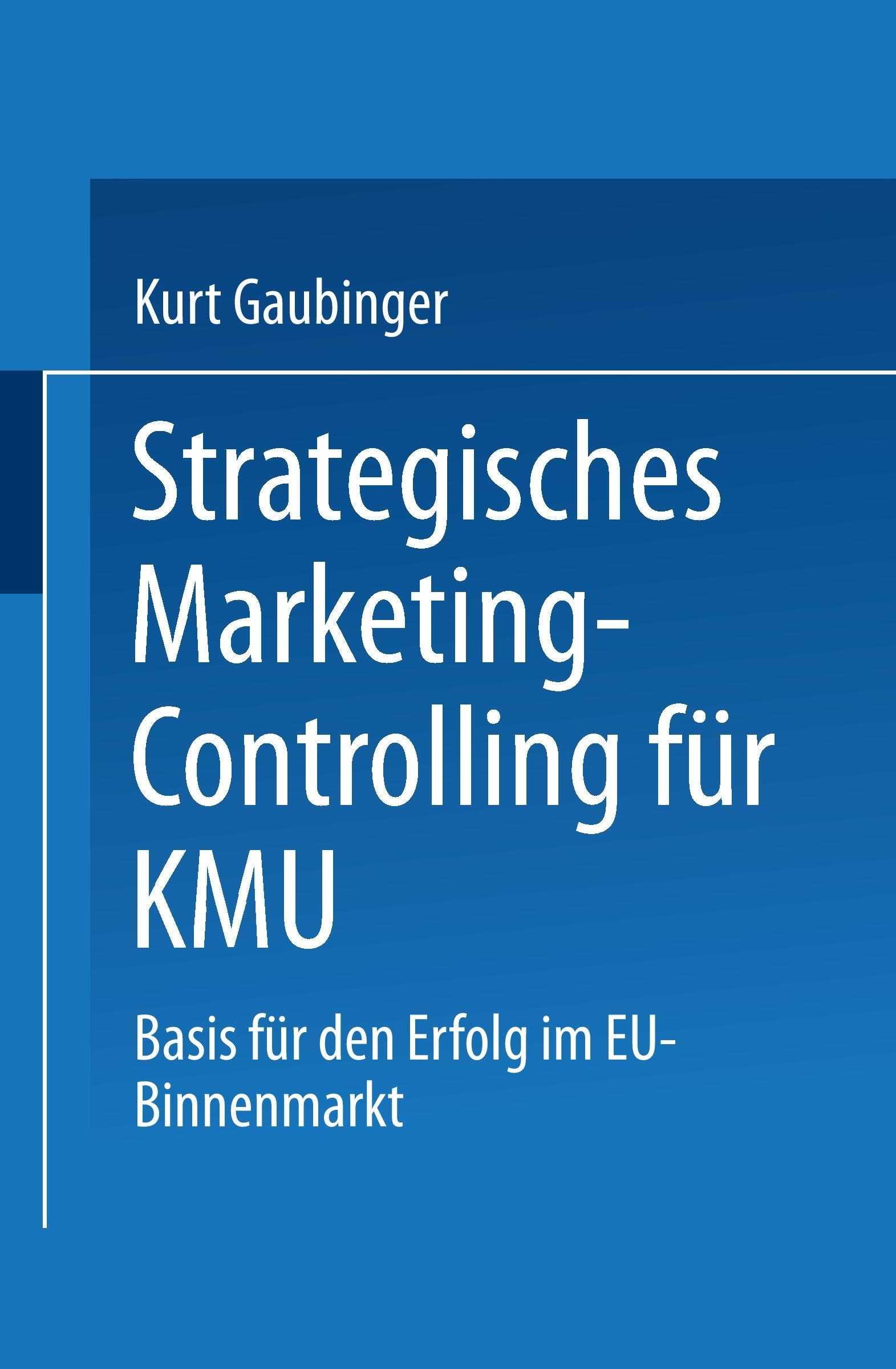 Strategisches Marketing-Controlling für KMU