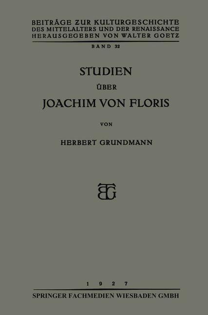 Studien über Joachim von Floris