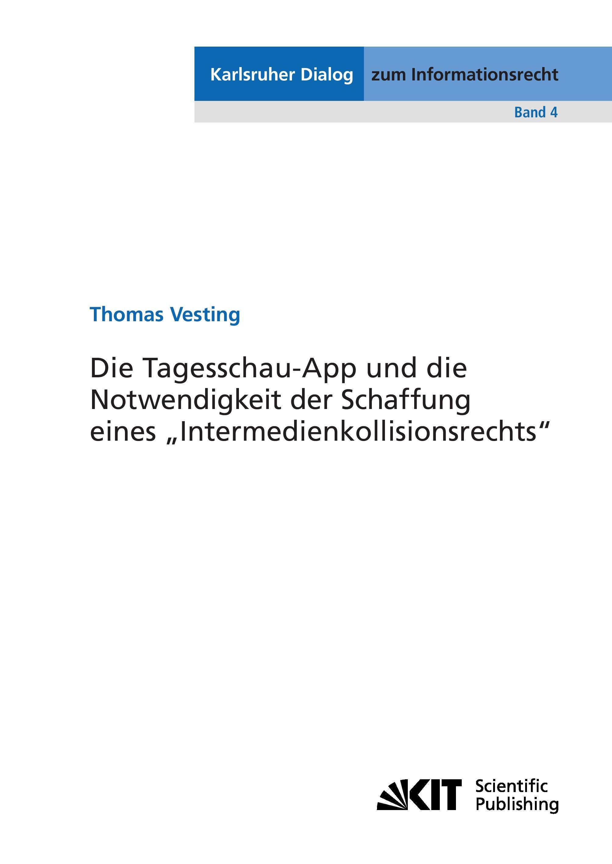 Die Tagesschau-App und die  Notwendigkeit der Schaffung eines