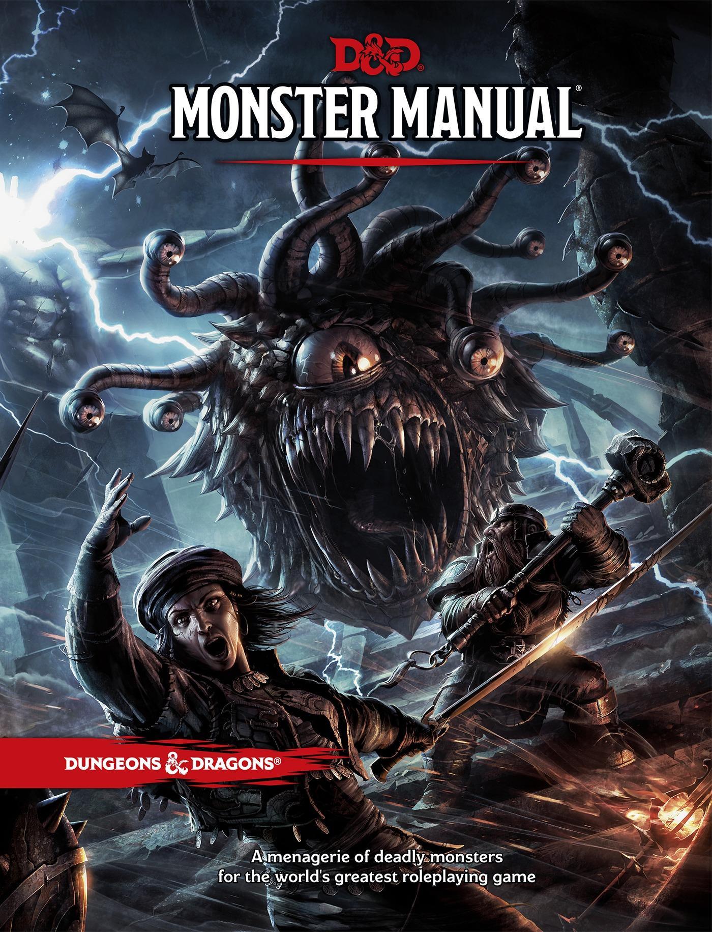 Dungeons & Dragons Monster Manual (2014) (Core Rulebook, D&d Roleplaying Game)