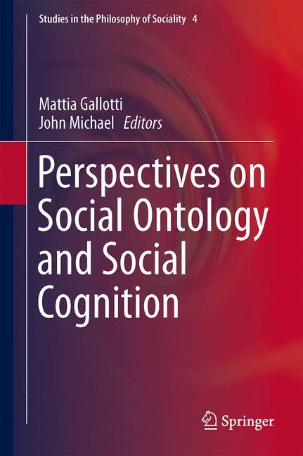 Perspectives on Social Ontology and Social Cognition