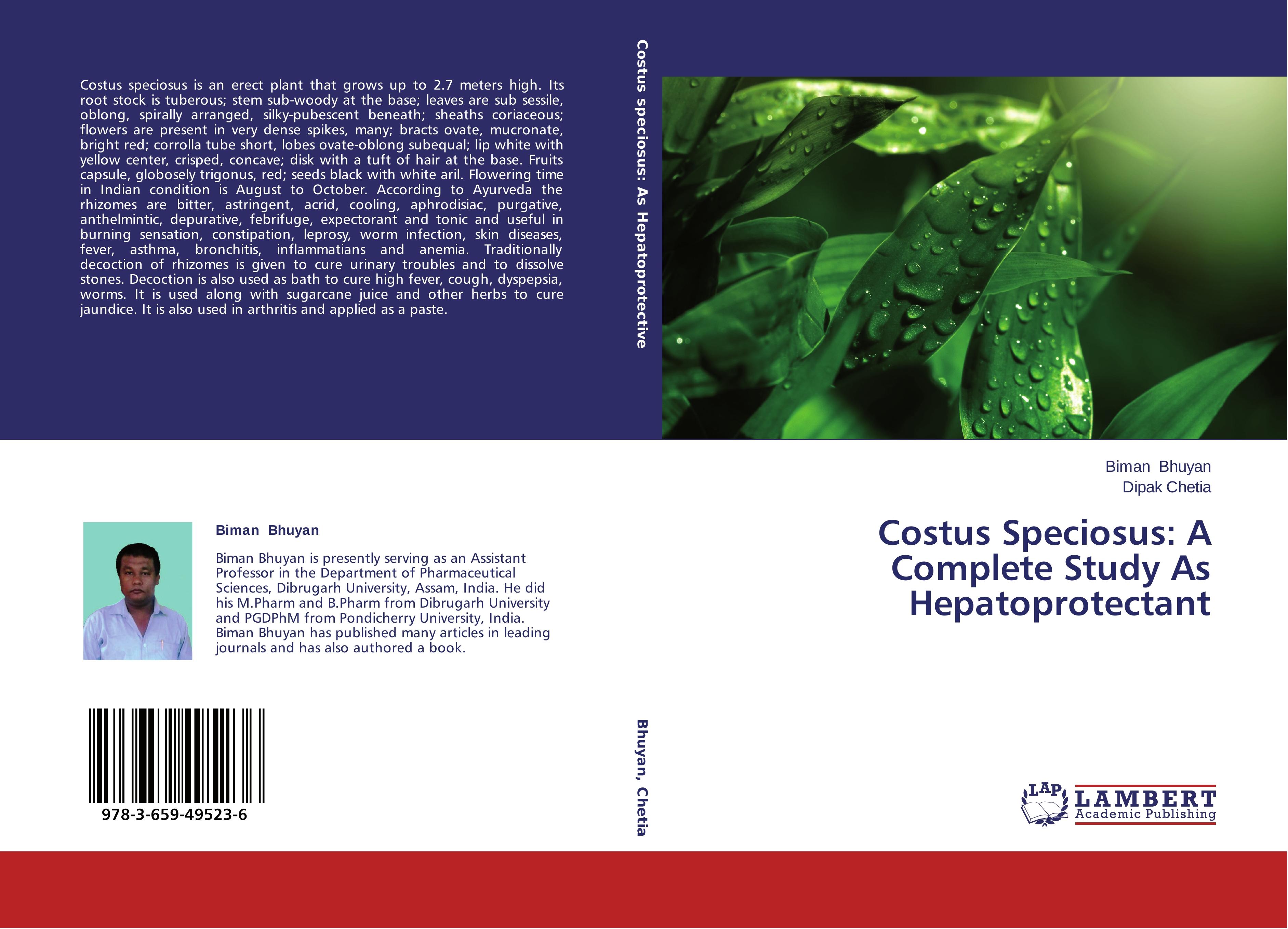 Costus Speciosus: A Complete Study As Hepatoprotectant