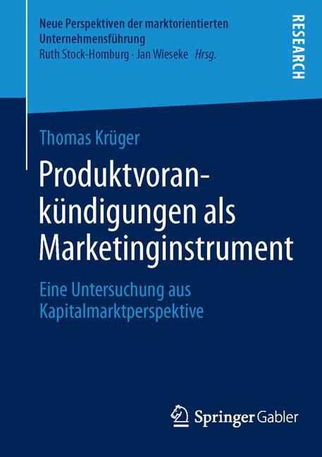 Produktvorankündigungen als Marketinginstrument