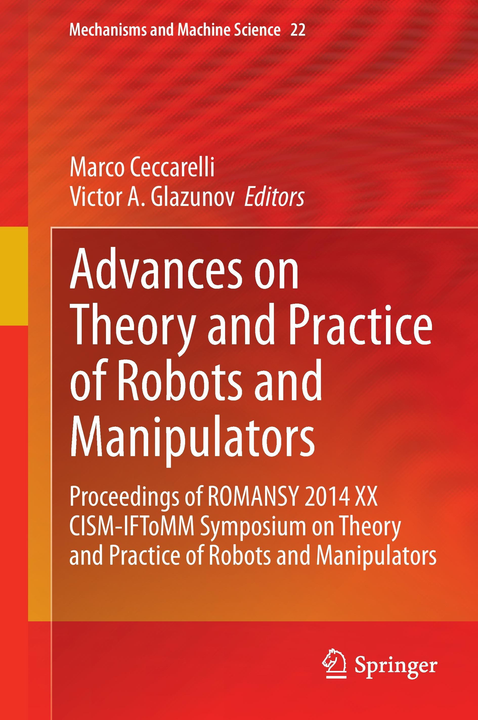 Advances on Theory and Practice of Robots and Manipulators