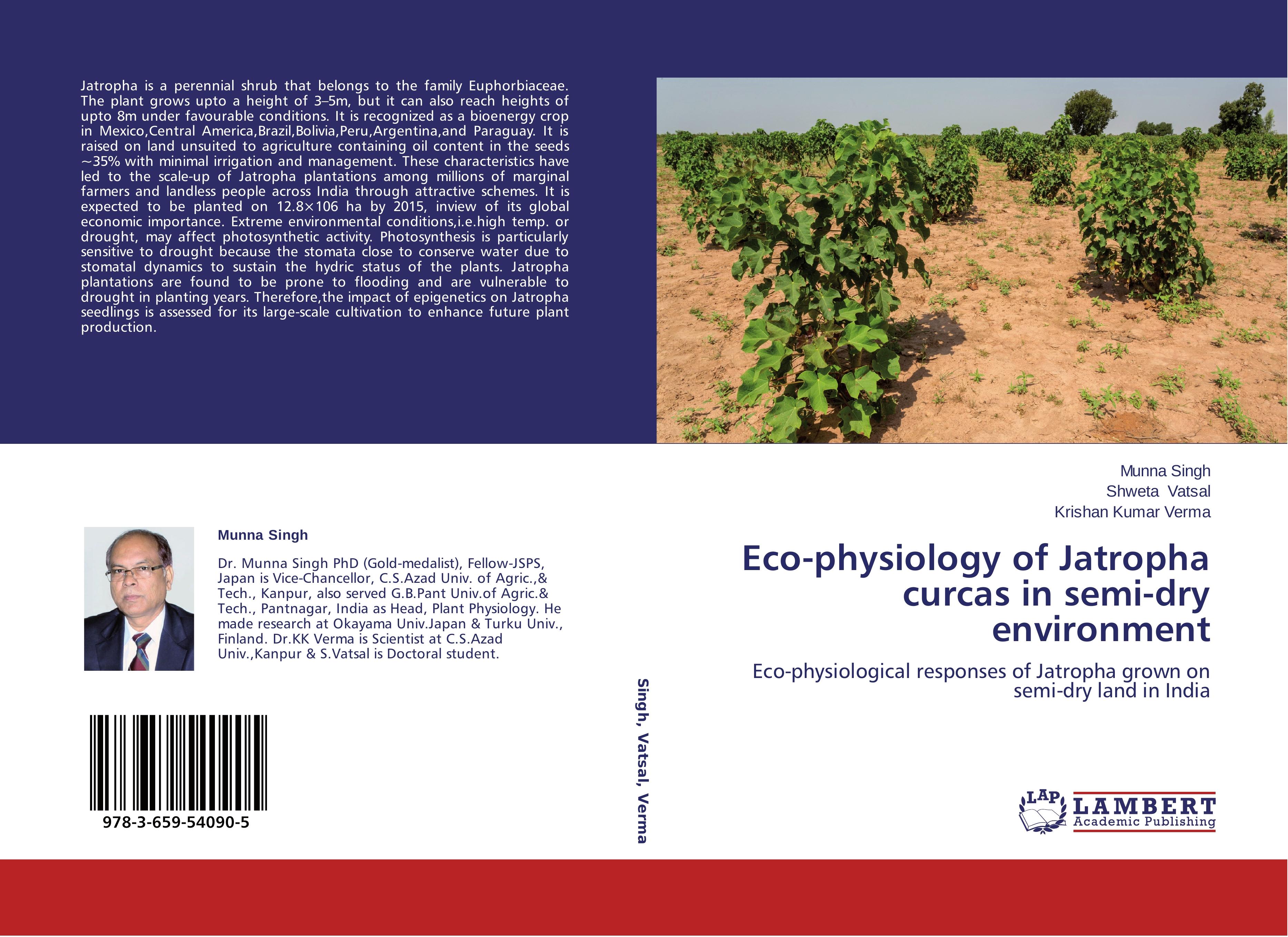 Eco-physiology of Jatropha curcas in semi-dry environment