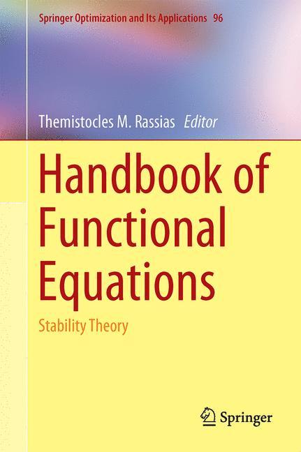 Handbook of Functional Equations