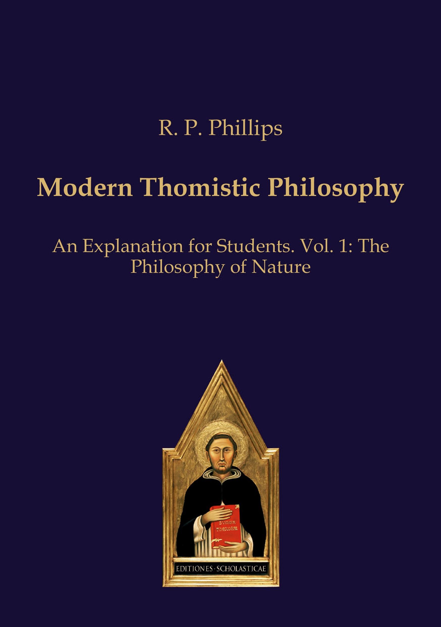 Modern Thomistic Philosophy