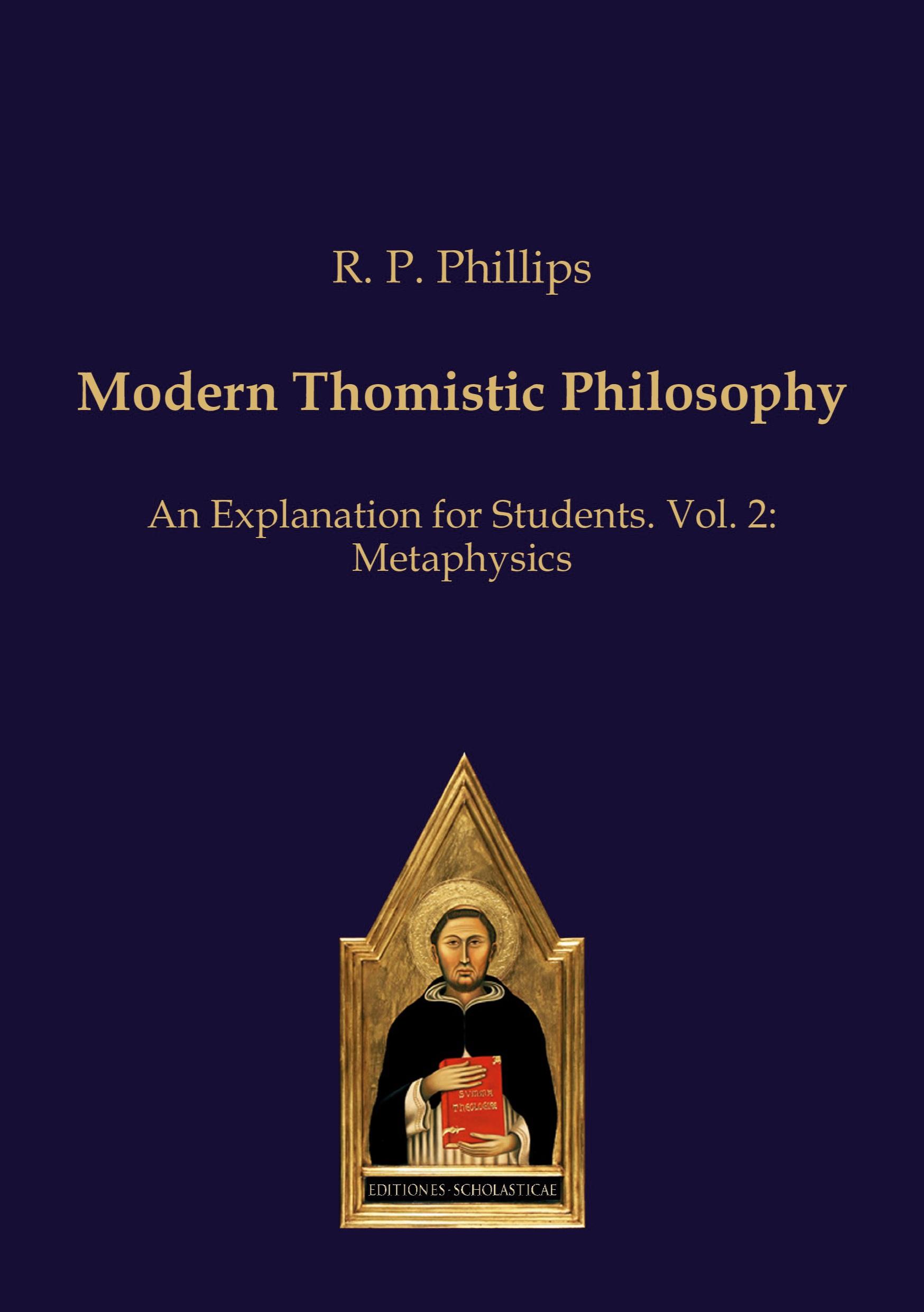 Modern Thomistic Philosophy