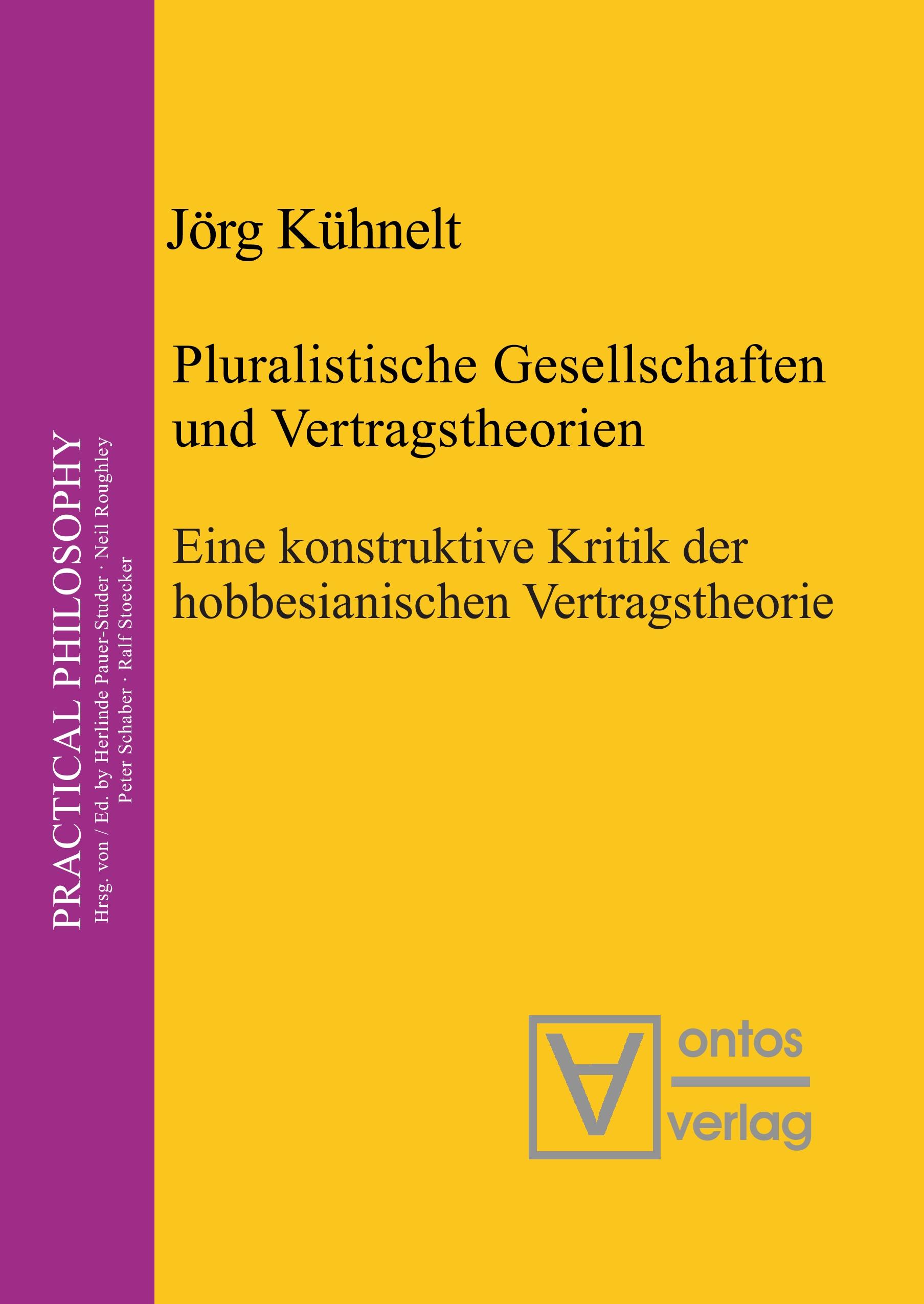 Pluralistische Gesellschaften und Vertragstheorien