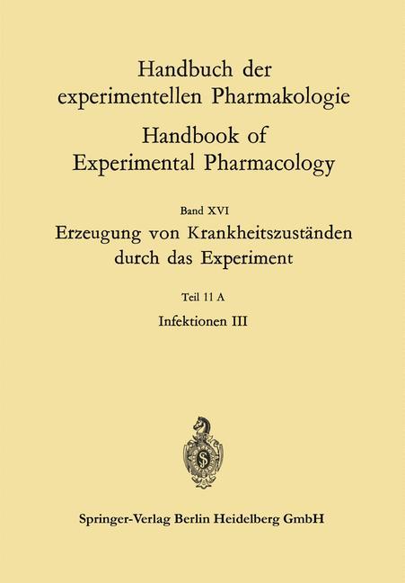 Erzeugung von Krankheitszuständen durch das Experiment