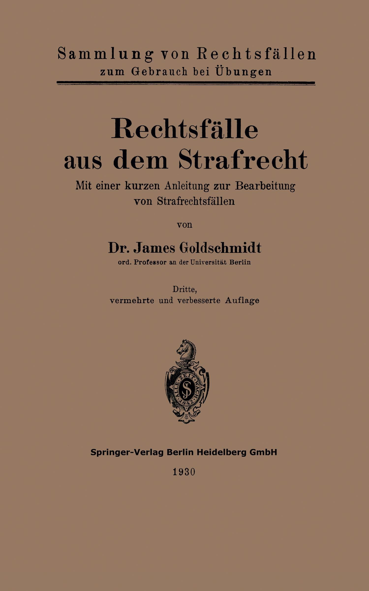 Rechtsfälle aus dem Strafrecht