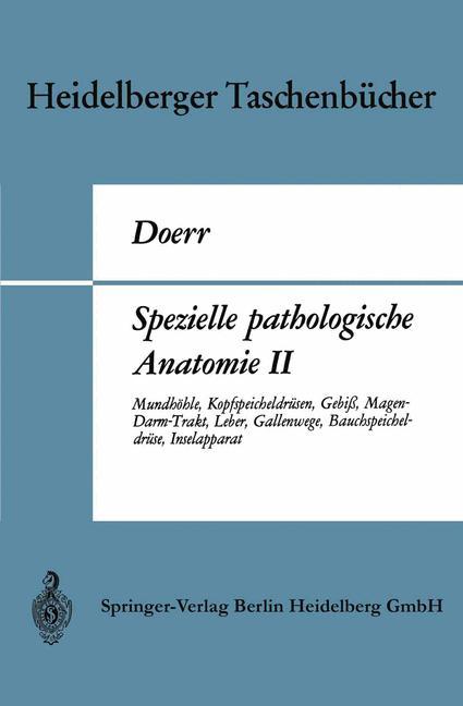 Spezielle pathologische Anatomie II