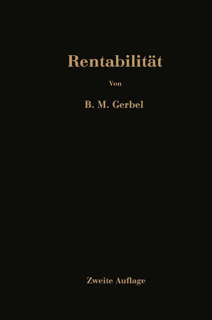 Rentabilität