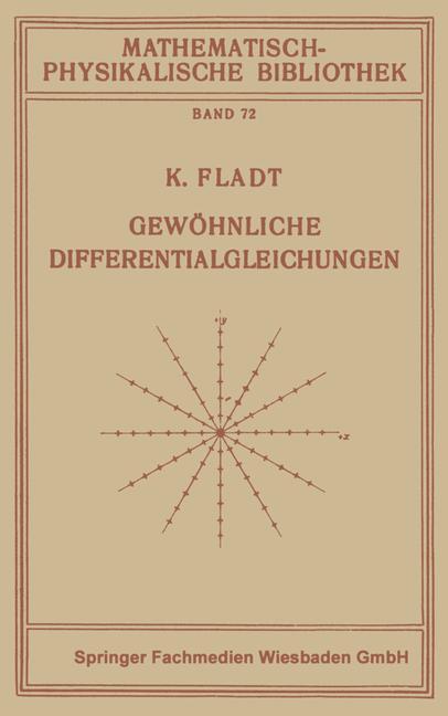 Gewöhnliche Differentialgleichungen