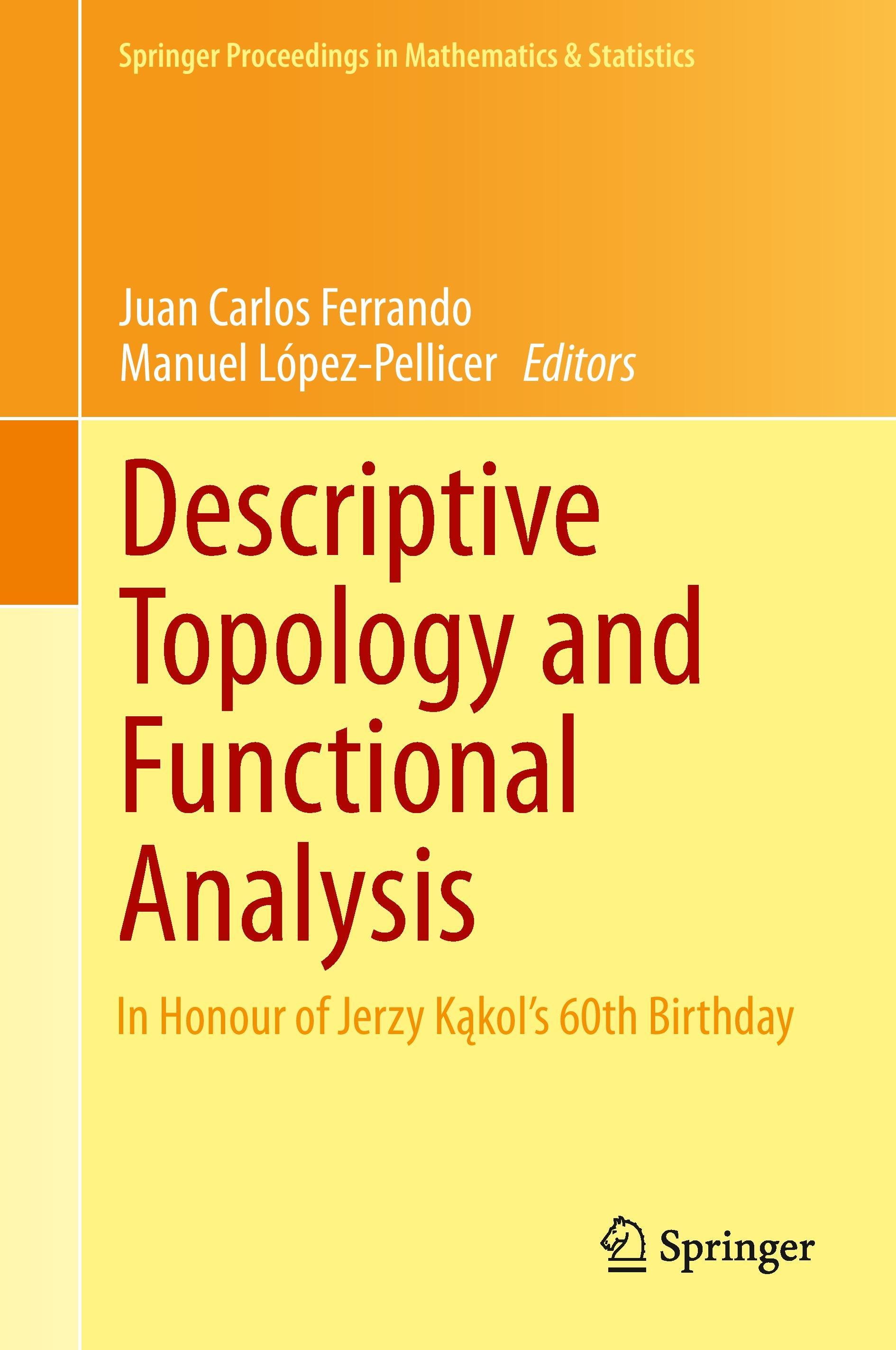 Descriptive Topology and Functional Analysis