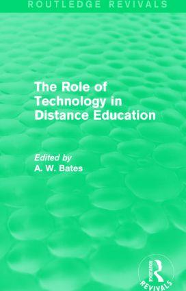 The Role of Technology in Distance Education (Routledge Revivals)