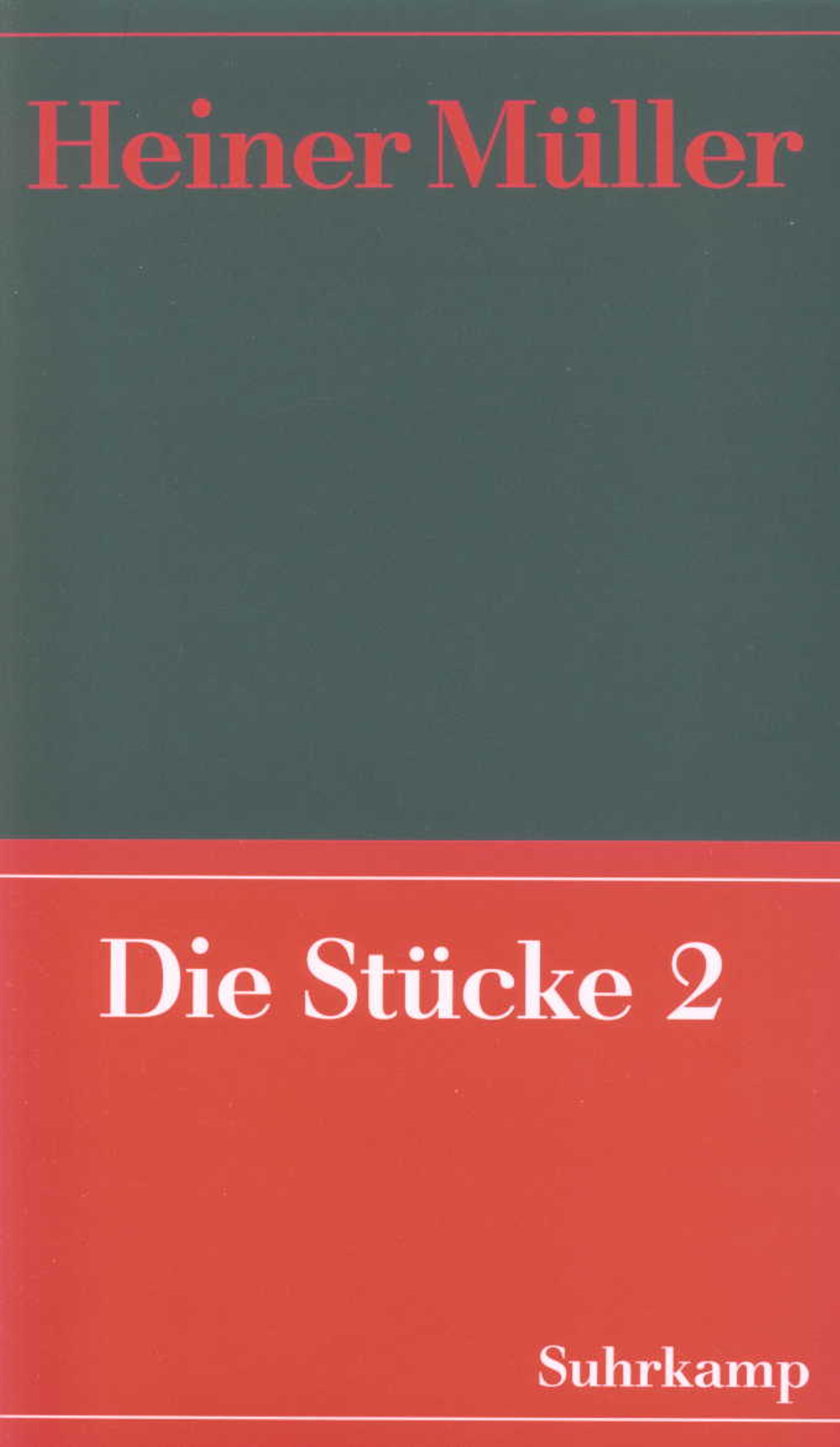 Werke 04. Die Stücke 02. 1968-1976