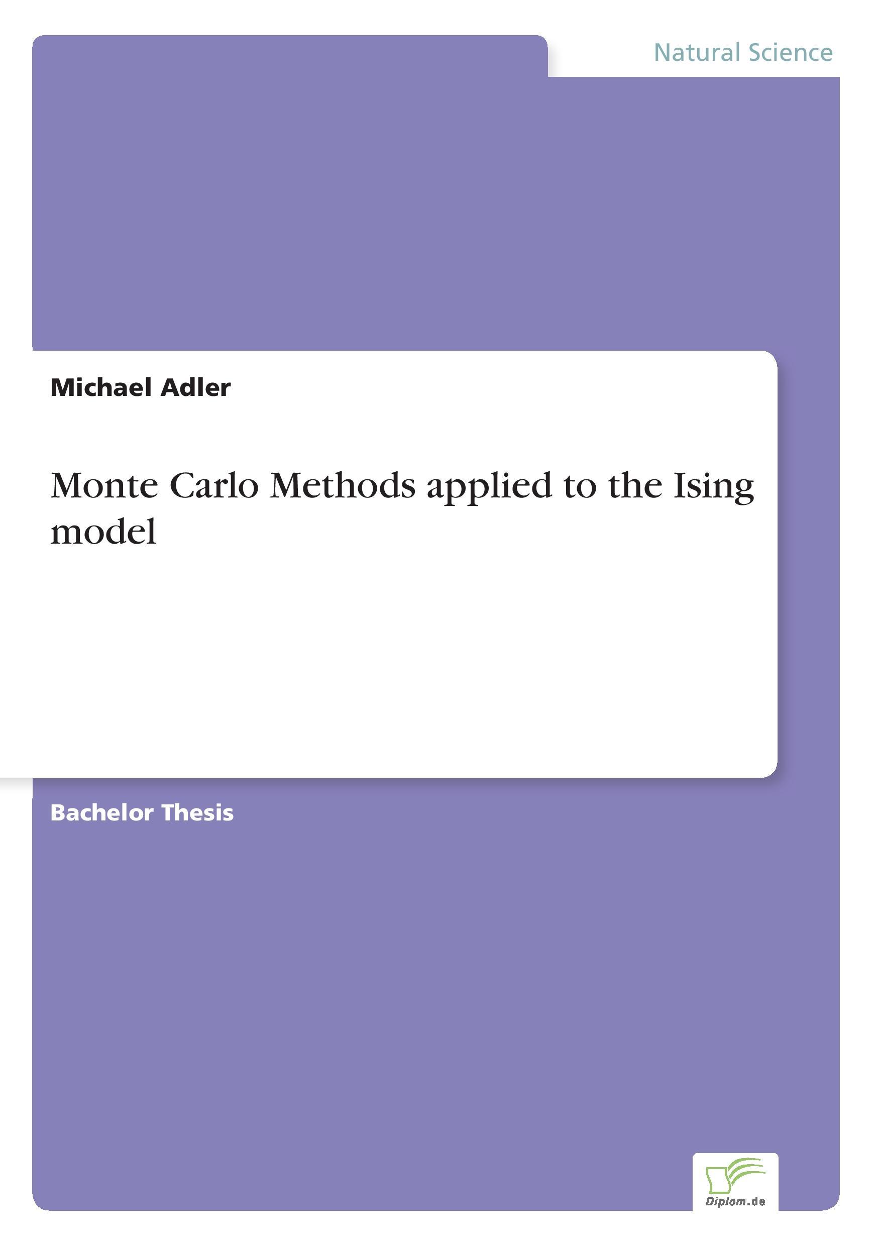 Monte Carlo Methods applied to the Ising model