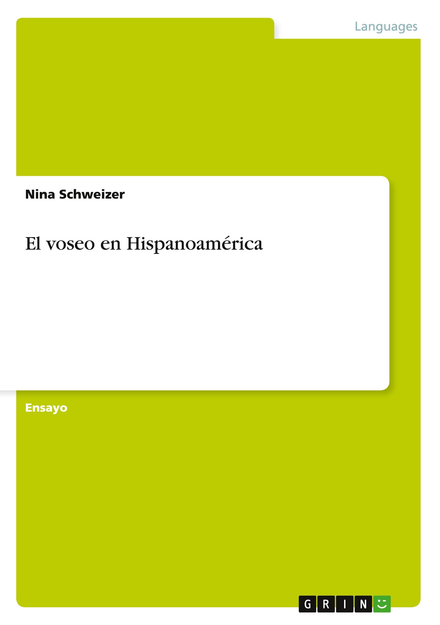 El voseo en Hispanoamérica