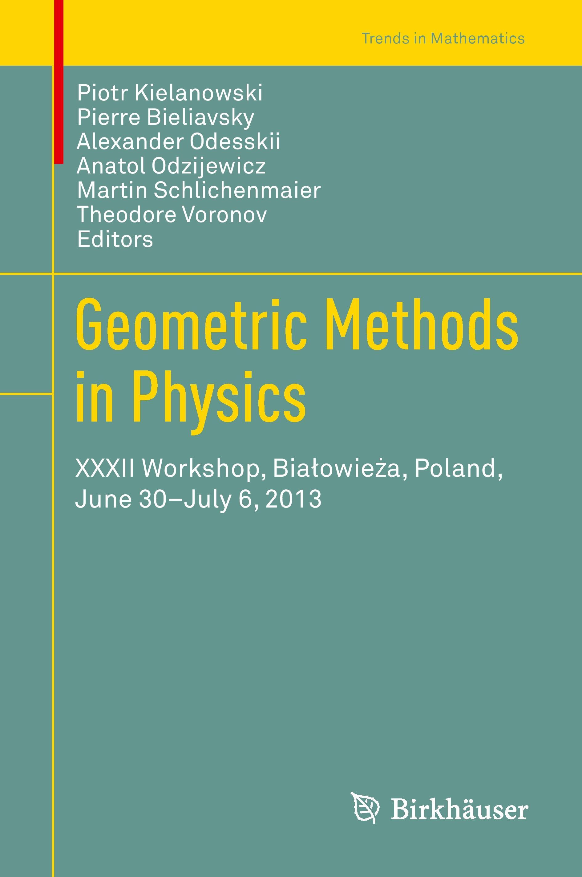 Geometric Methods in Physics