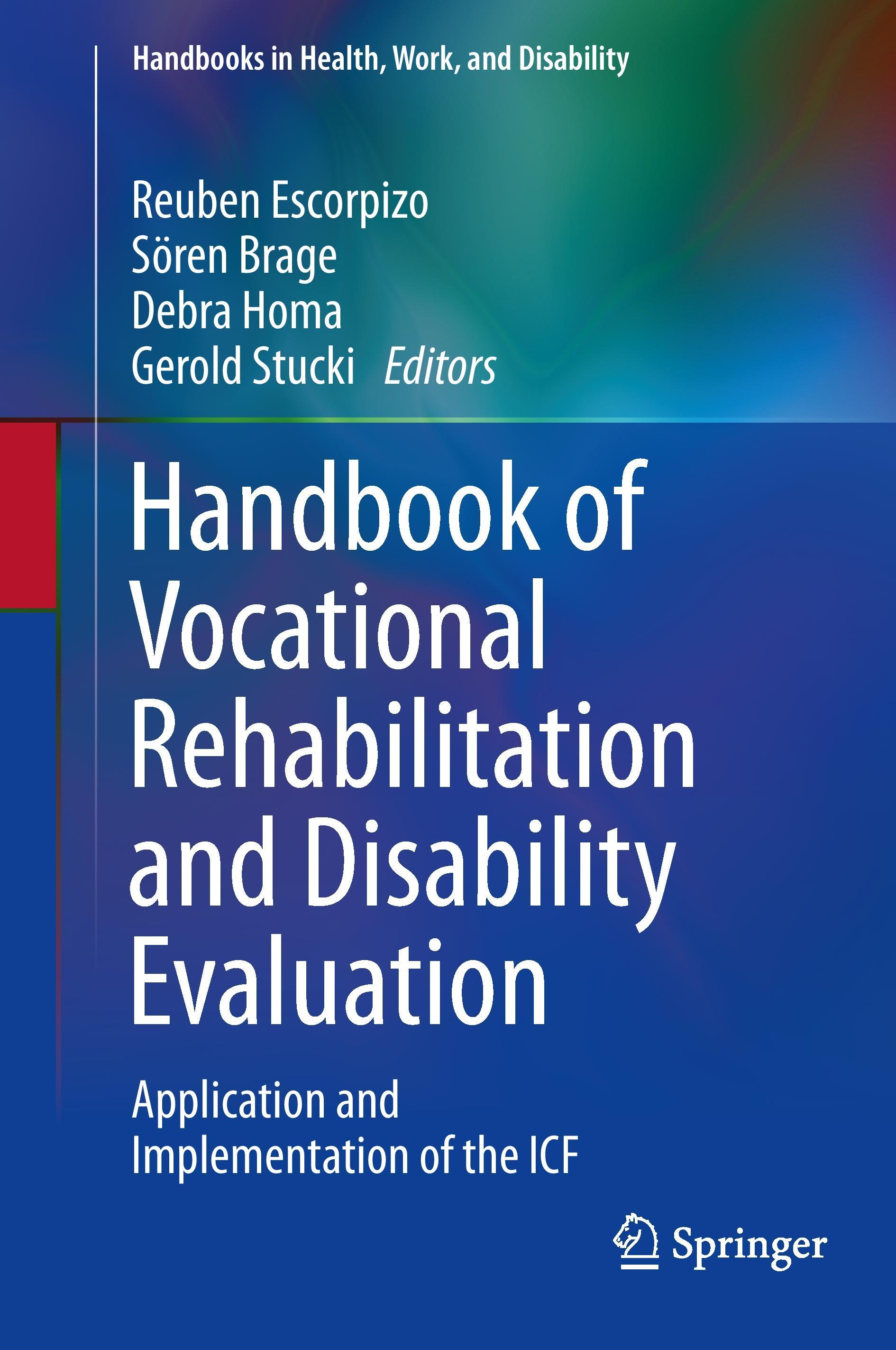 Handbook of Vocational Rehabilitation and Disability Evaluation