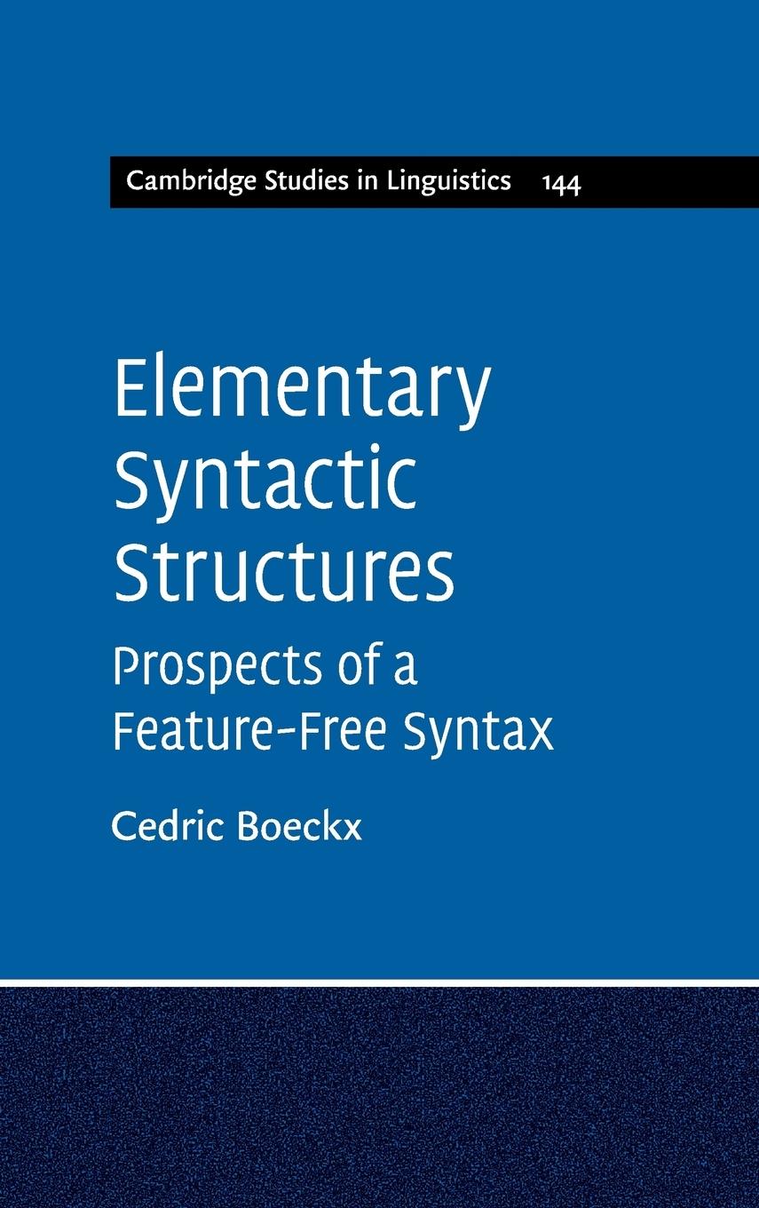 Elementary Syntactic Structures