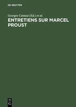 Entretiens sur Marcel Proust