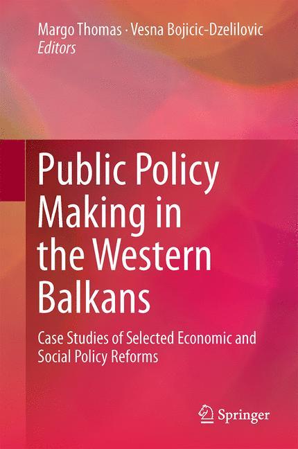 Public Policy Making in the Western Balkans