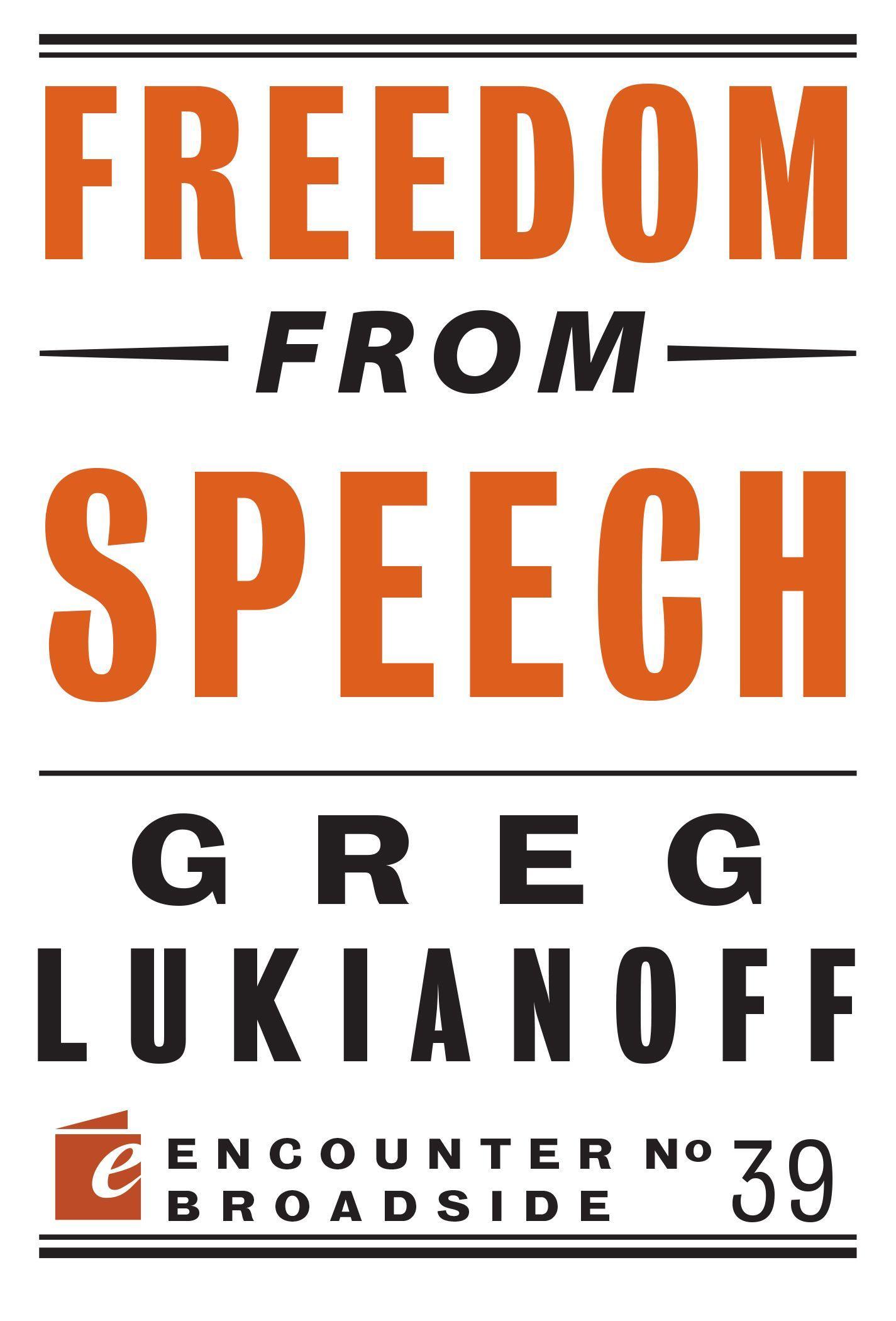 Freedom from Speech