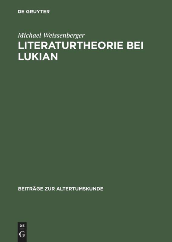 Literaturtheorie bei Lukian