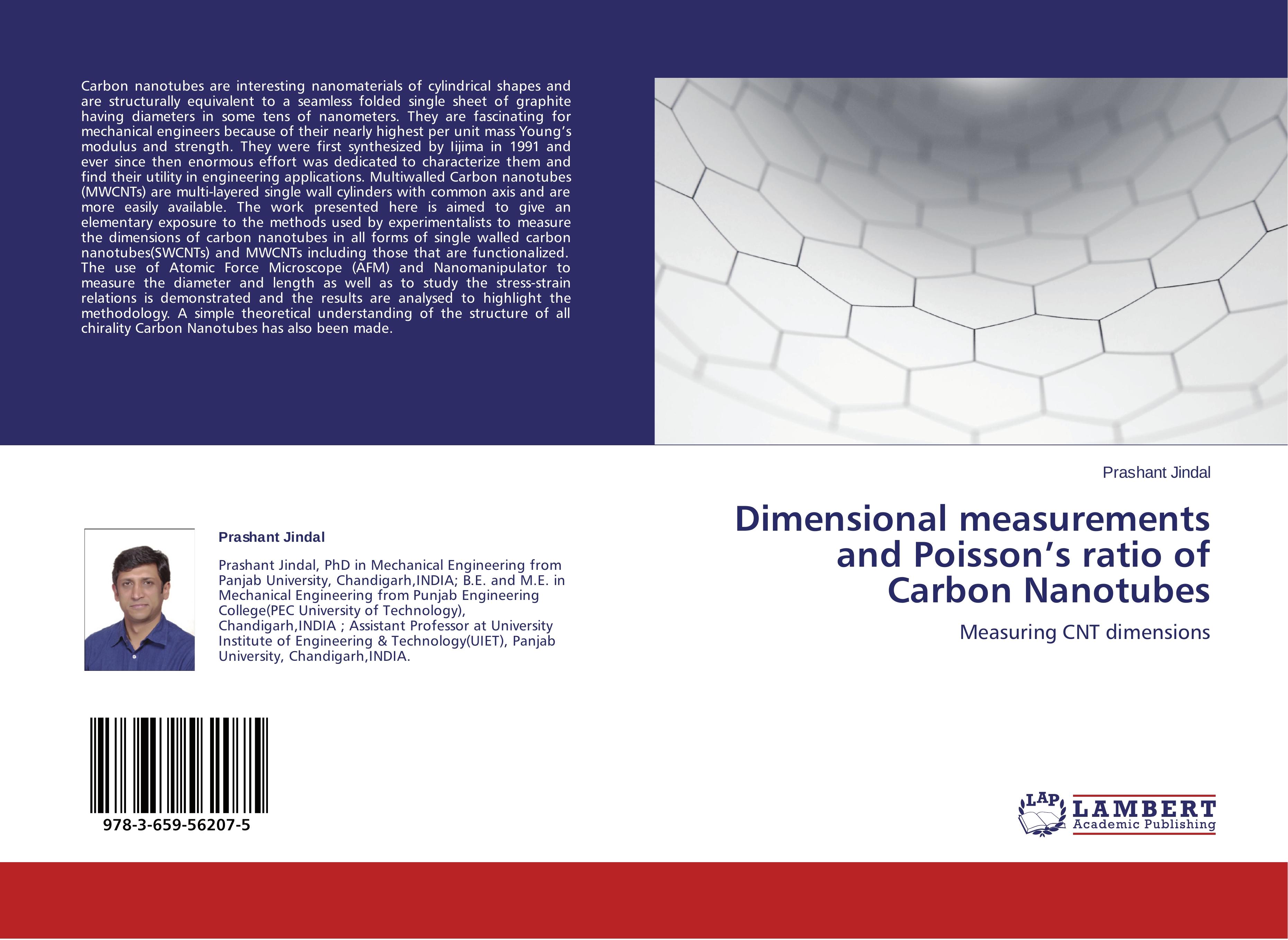 Dimensional measurements and Poisson¿s ratio of Carbon Nanotubes