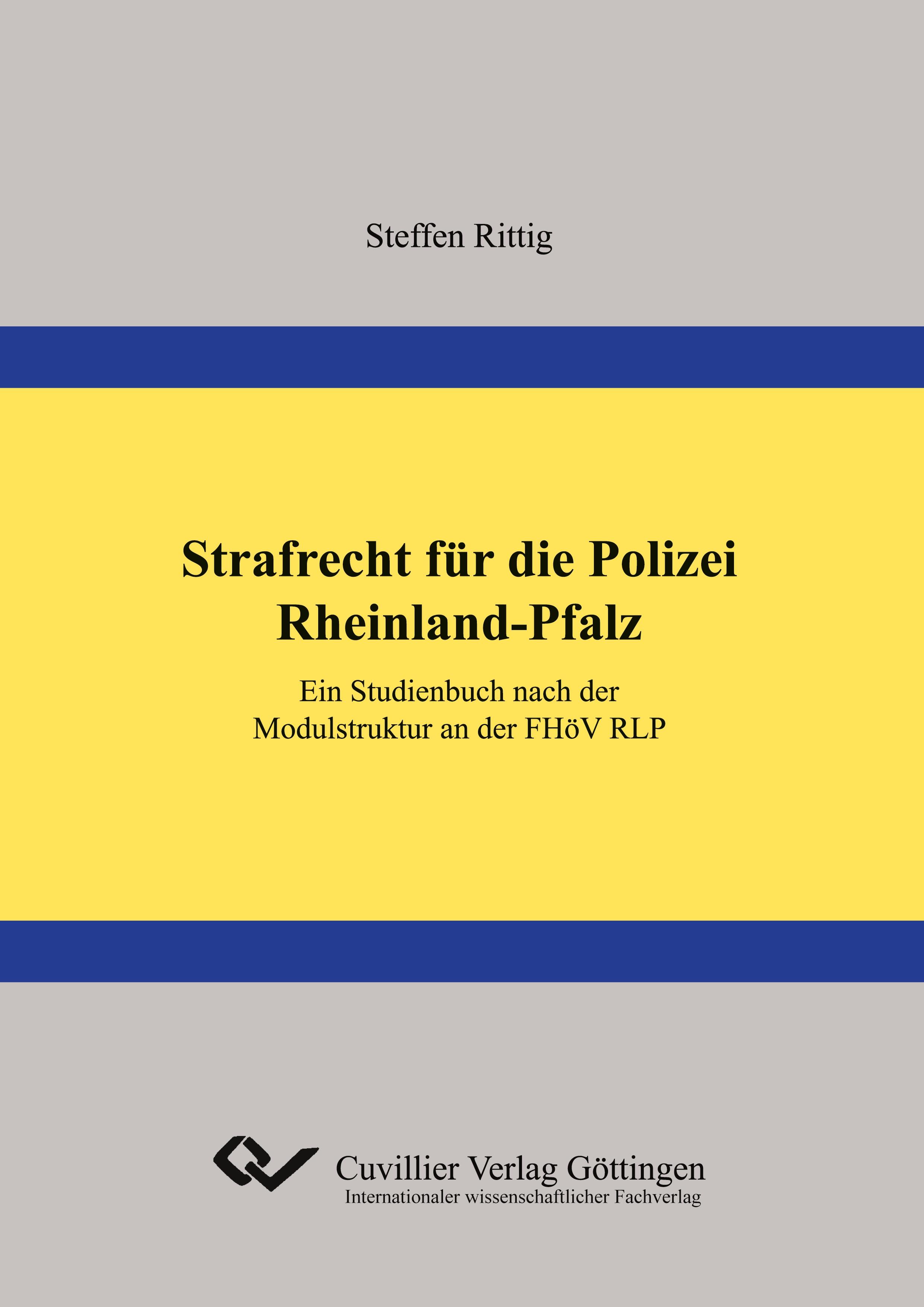 Strafrecht für die Polizei Rheinland-Pfalz