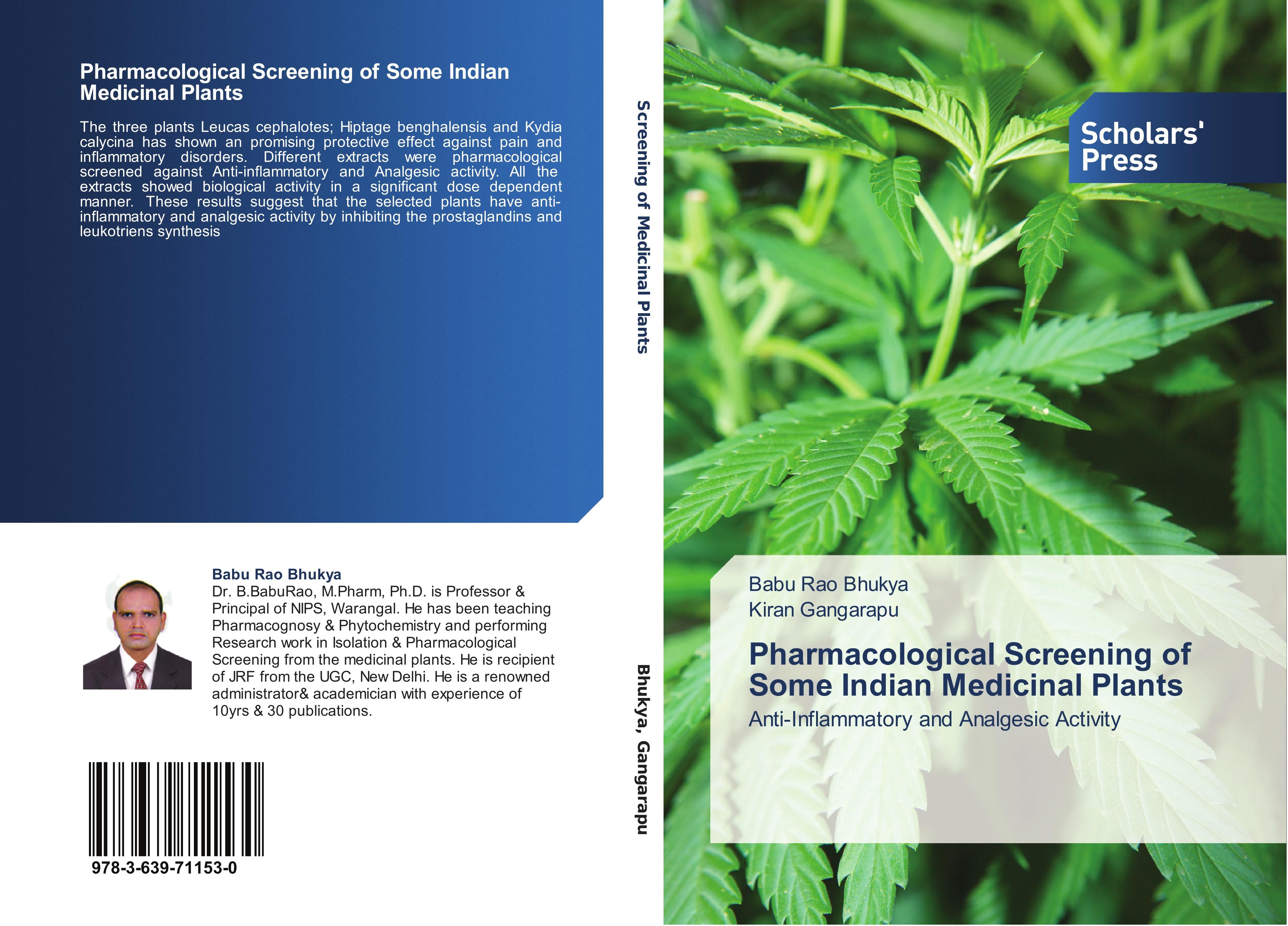 Pharmacological Screening of Some Indian Medicinal Plants