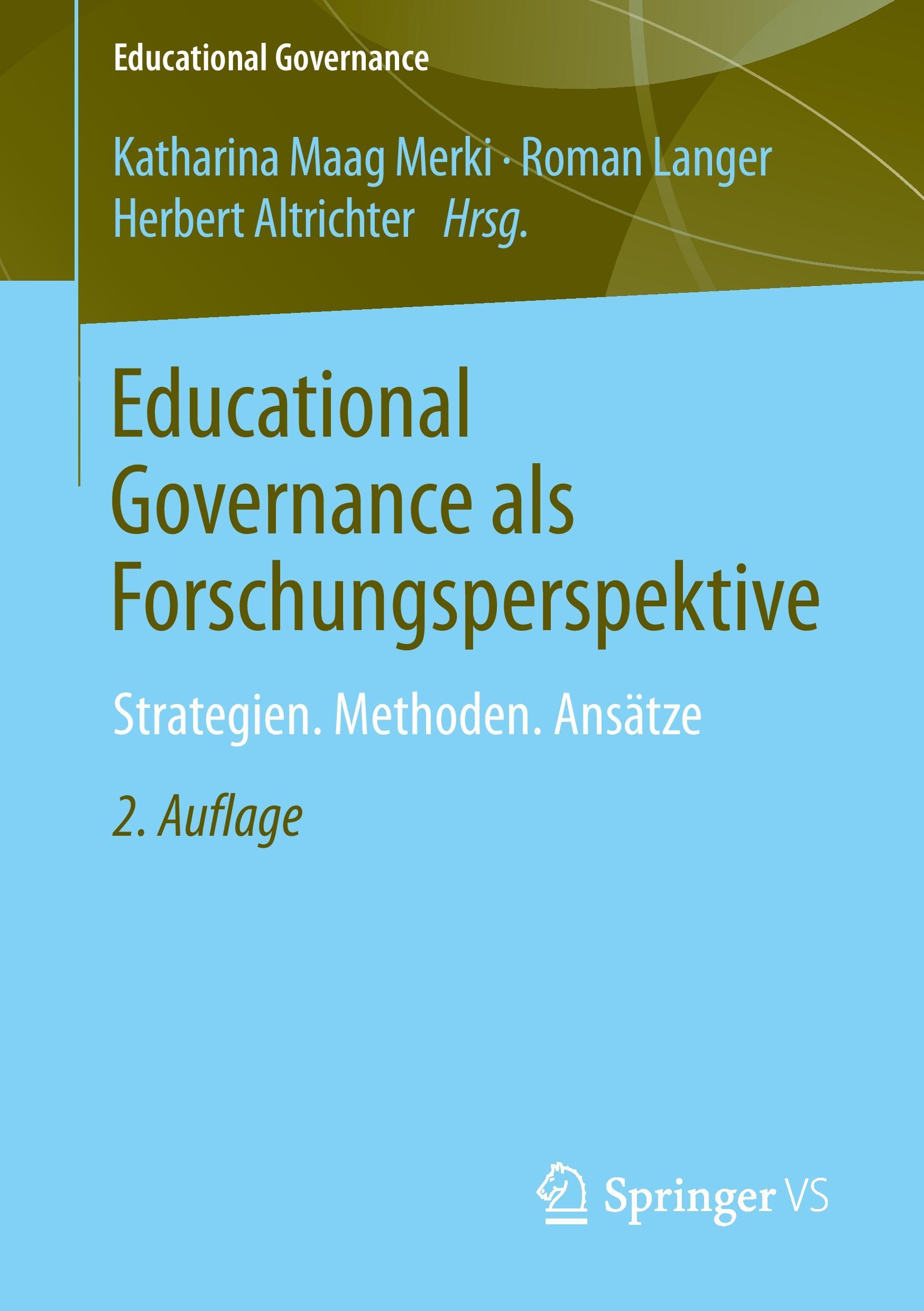 Educational Governance als Forschungsperspektive