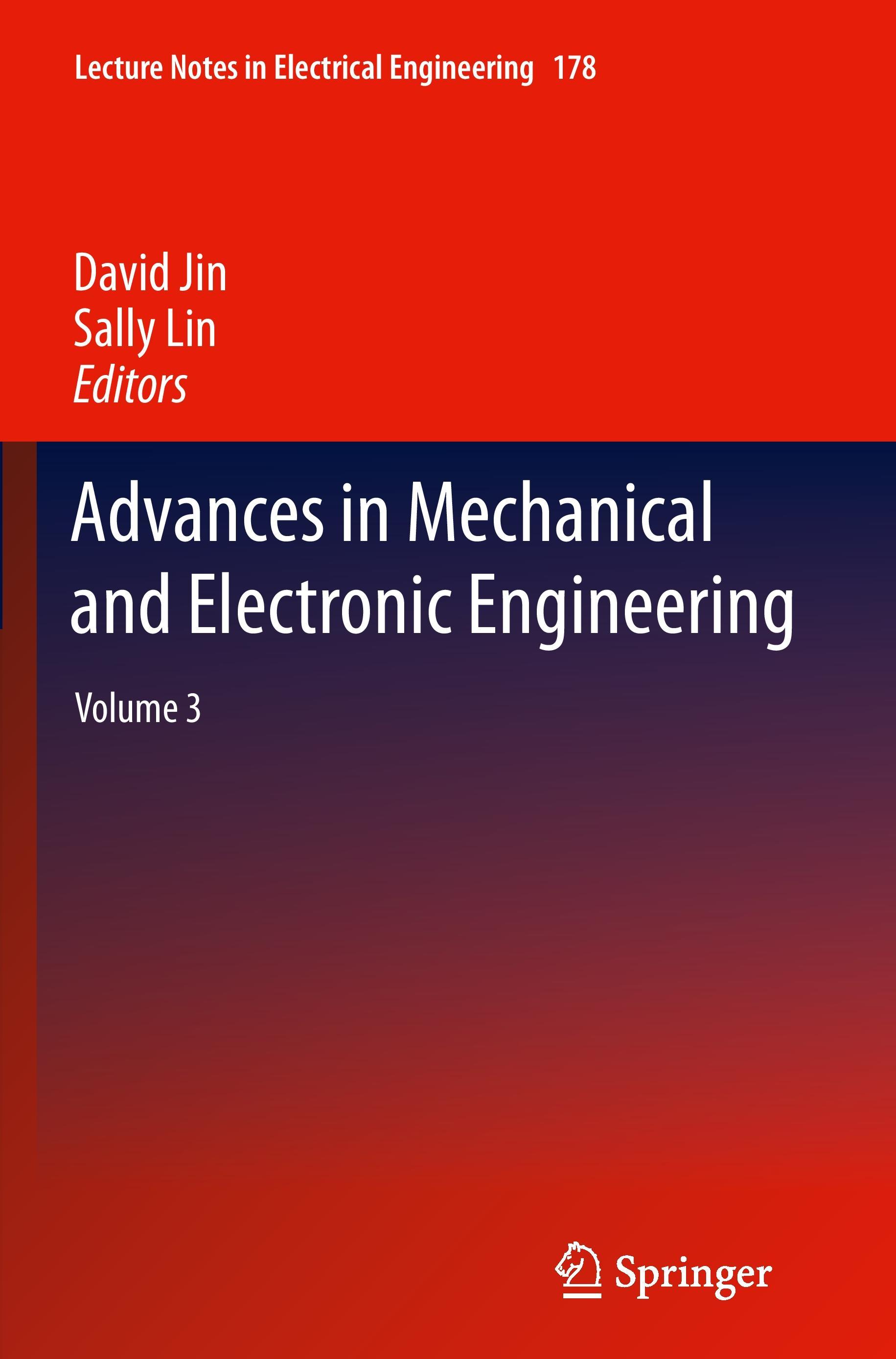 Advances in Mechanical and Electronic Engineering