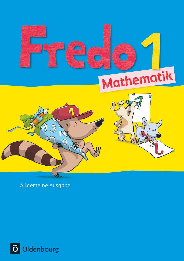 Fredo Mathematik Ausgabe A 1. Schuljahr. Schülerbuch mit Kartonbeilagen