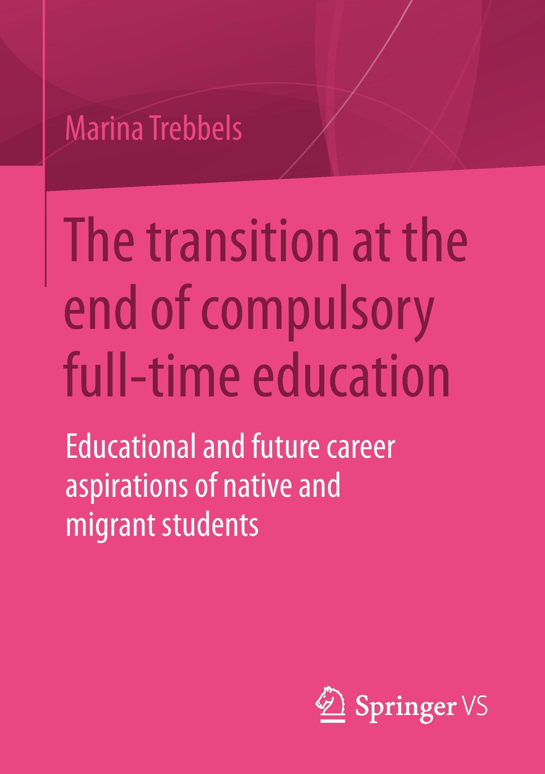 The transition at the end of compulsory full-time education