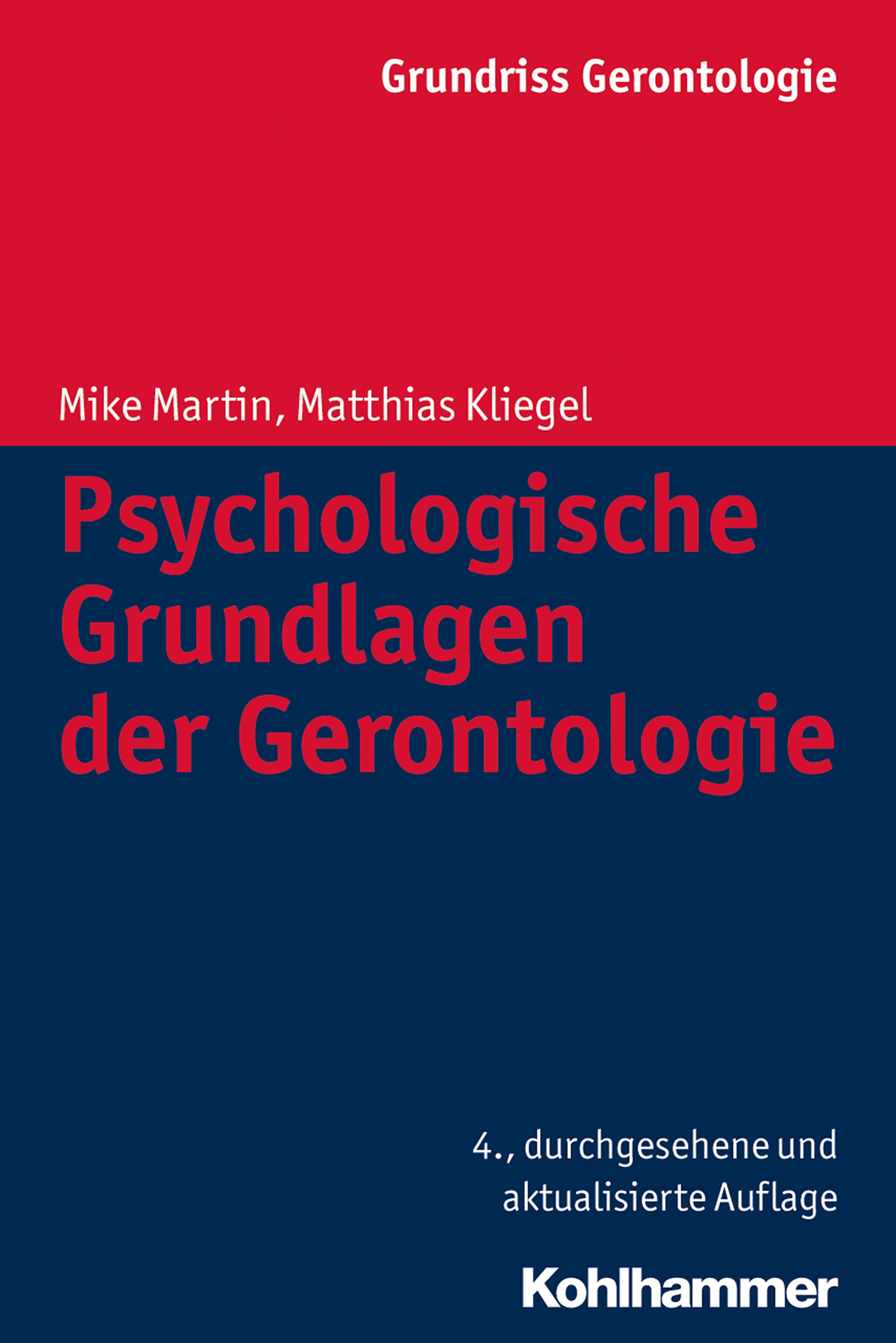 Psychologische Grundlagen der Gerontologie