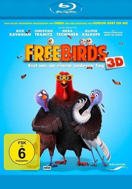 Free Birds 3D - Esst uns an einem anderen Tag