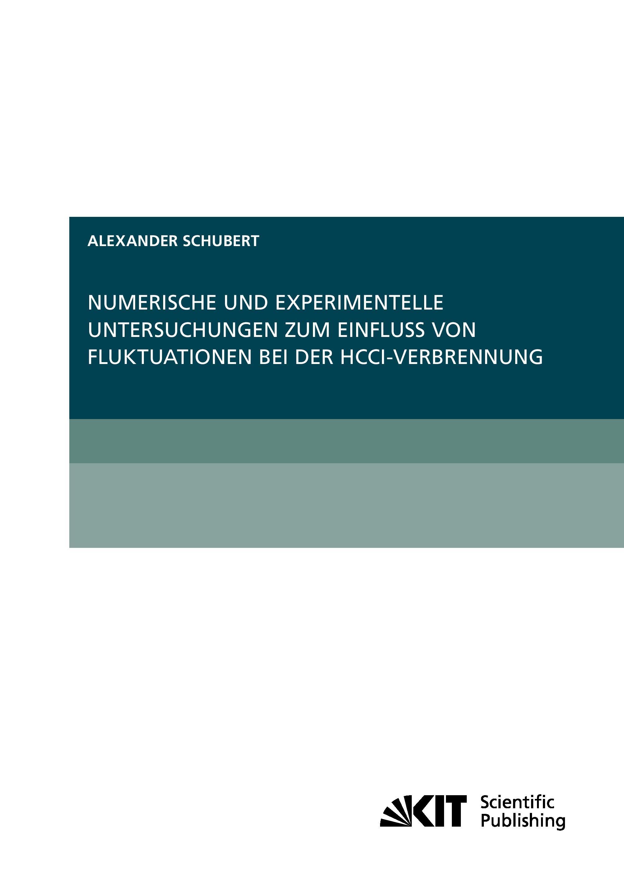 Numerische und experimentelle Untersuchungen zum Einfluss von Fluktuationen bei der HCCI-Verbrennung