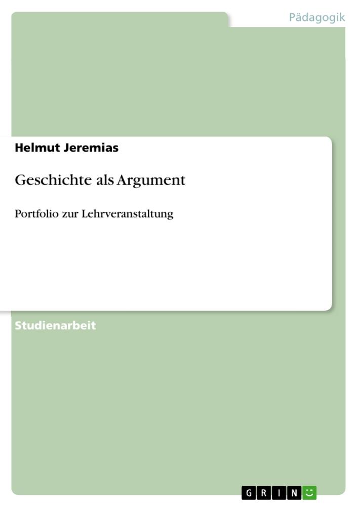 Geschichte als Argument