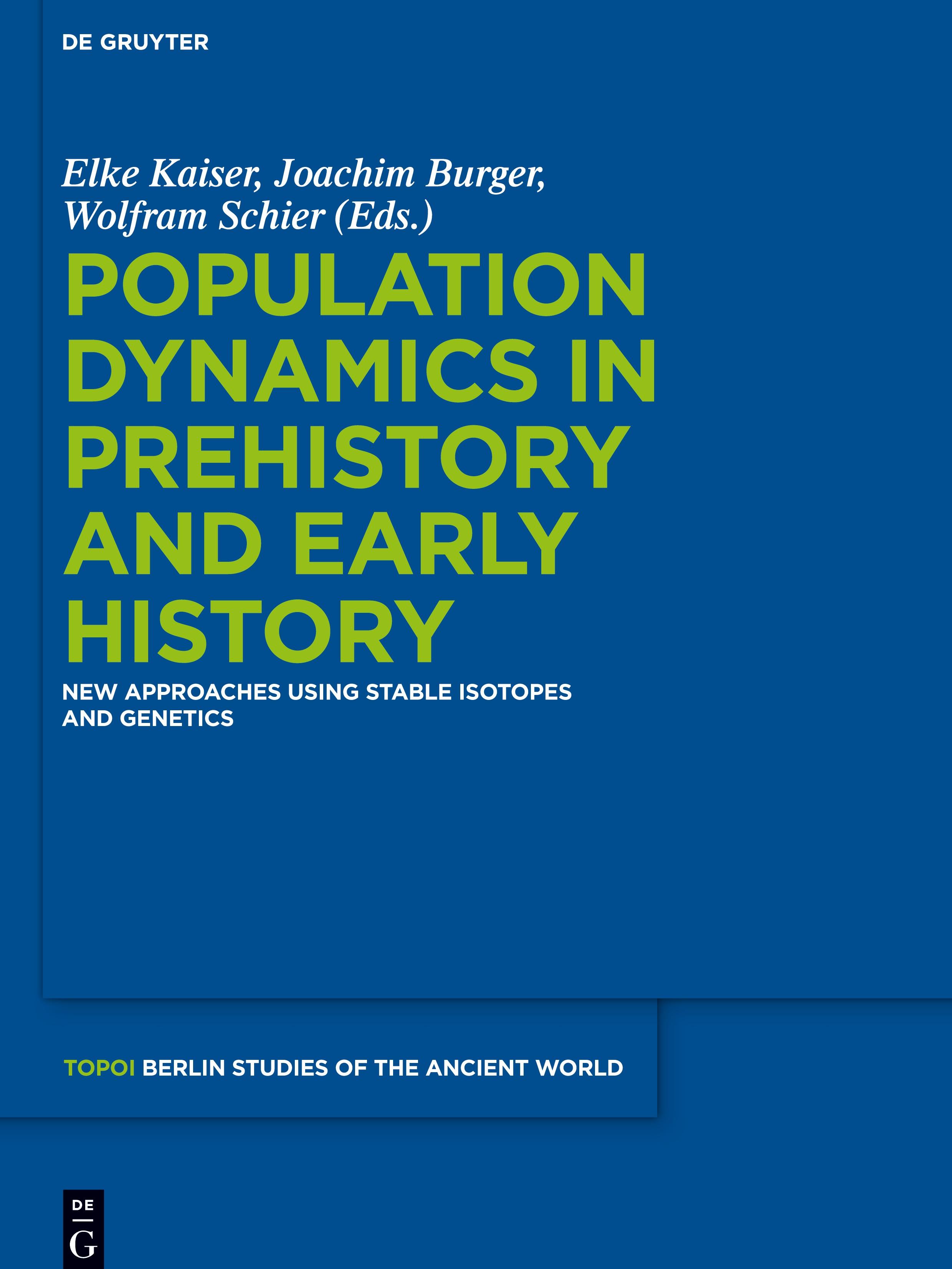 Population Dynamics in Prehistory and Early History