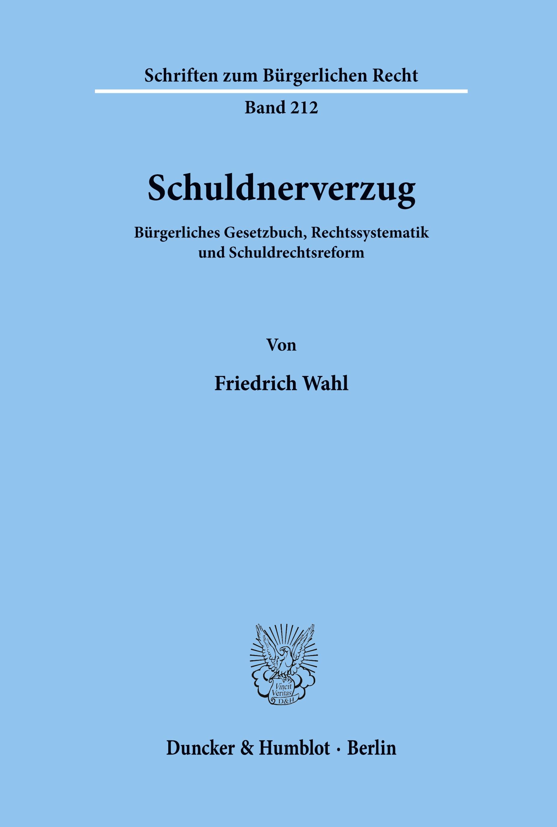 Schuldnerverzug.