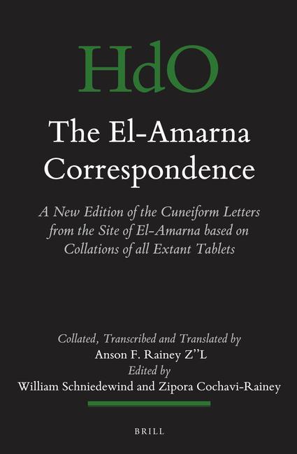 The El-Amarna Correspondence (2 Vol. Set)