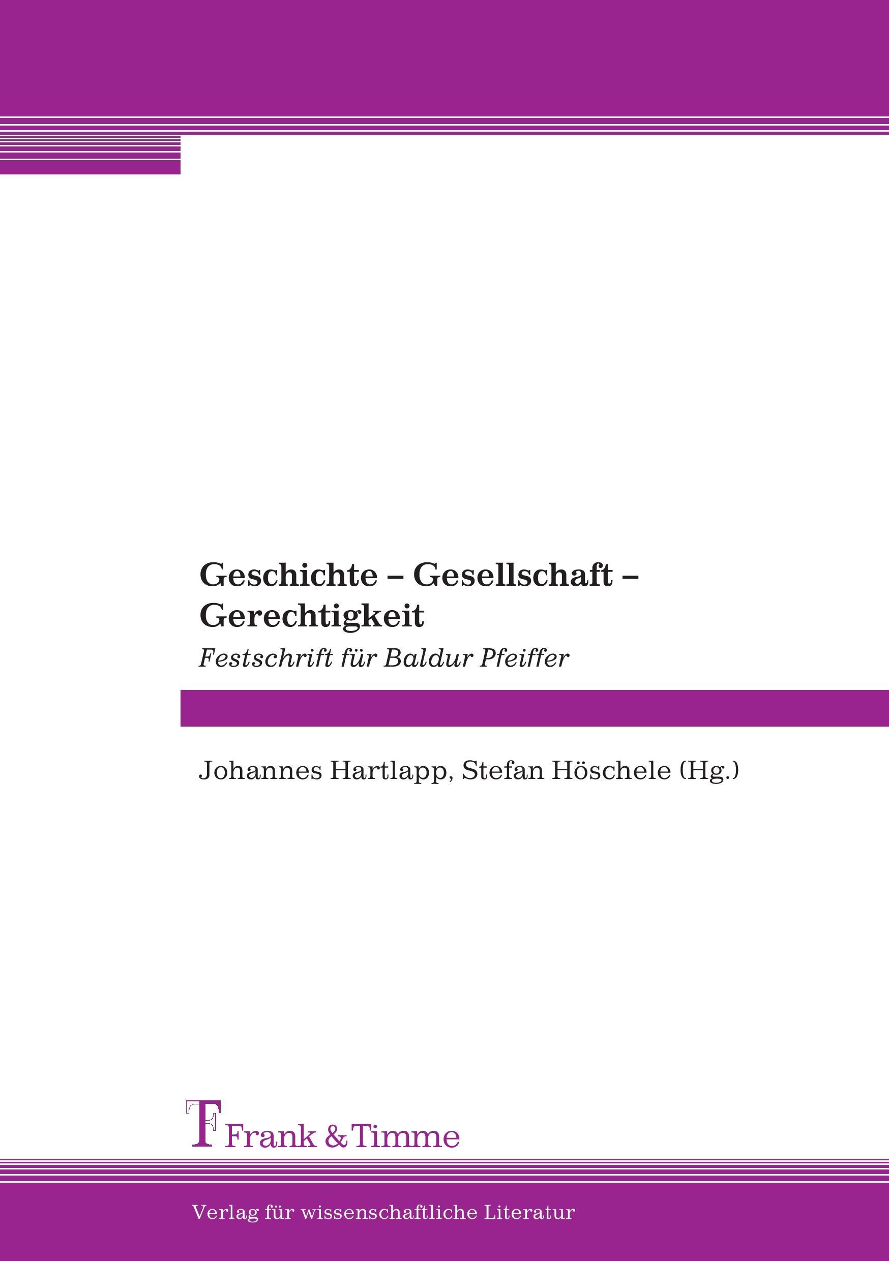 Geschichte ¿ Gesellschaft ¿ Gerechtigkeit