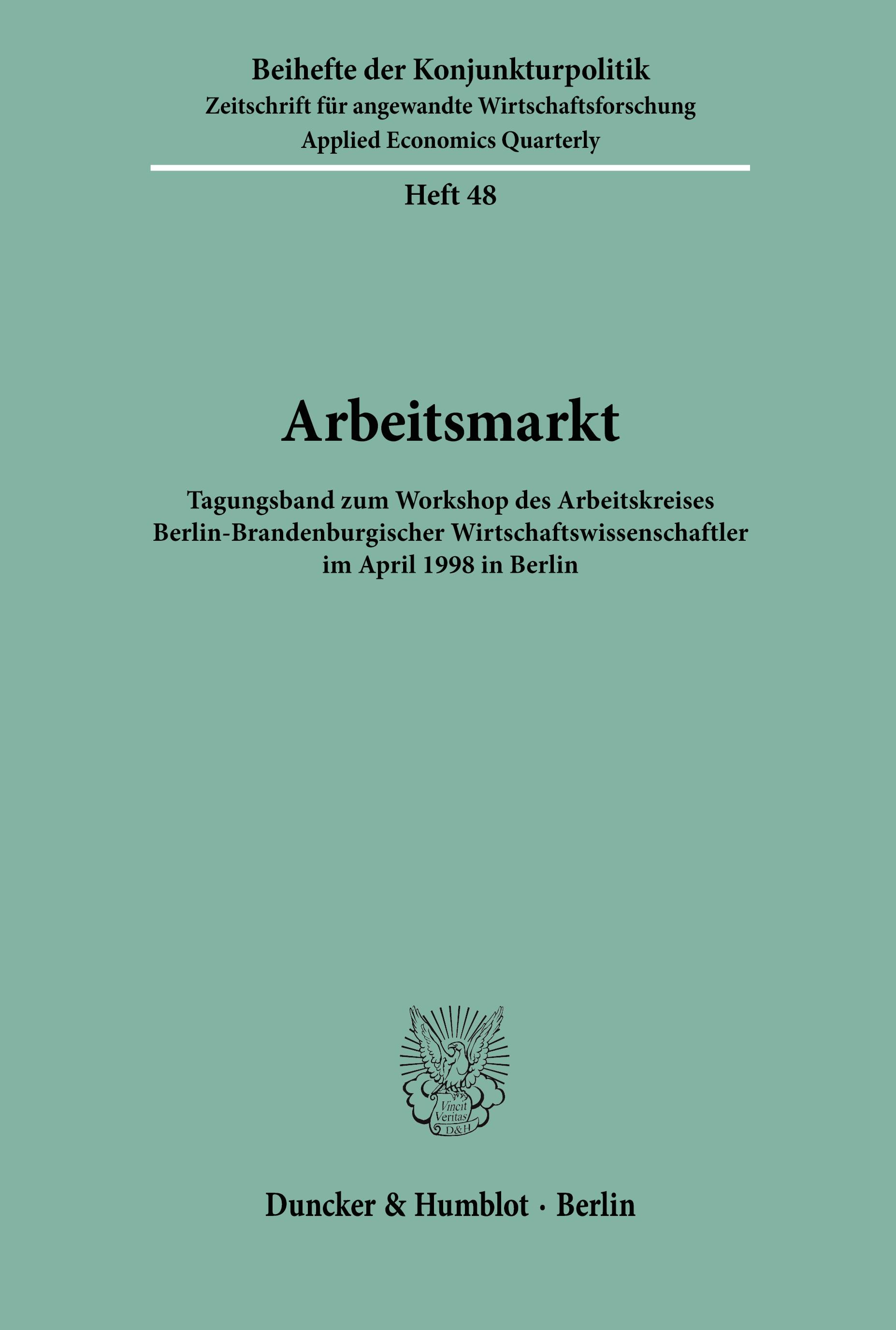 Arbeitsmarkt.