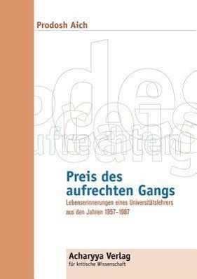 Preis des aufrechten Gangs