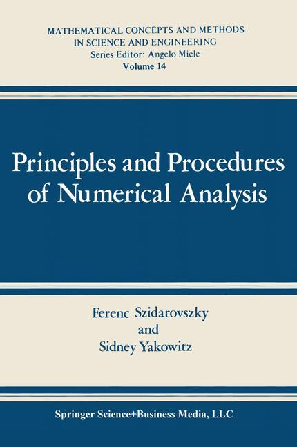 Principles and Procedures of Numerical Analysis