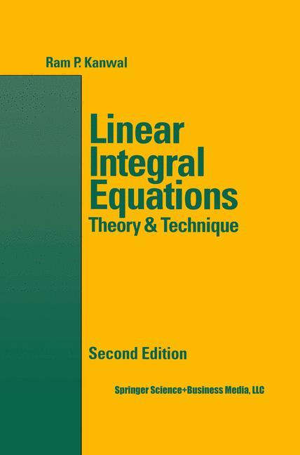 Linear Integral Equations